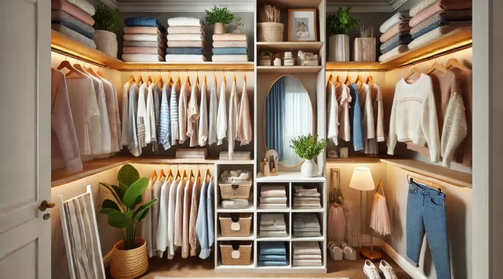 Armários Organizados e Decorados: Como Criar o Ambiente Perfeito