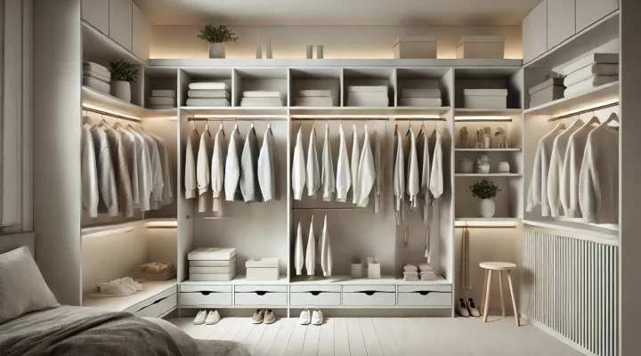Como Decorar Seu Armário com Toques Minimalistas e Funcionais